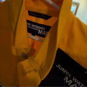 Junya Watanabe MAN Comme des garcons x le labourer yellow jacket